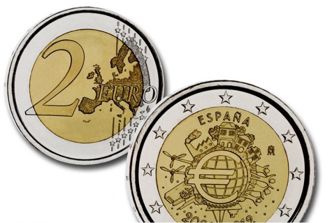 Monedas de 2 euros