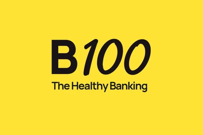 Logo del banco B100 de Abanca