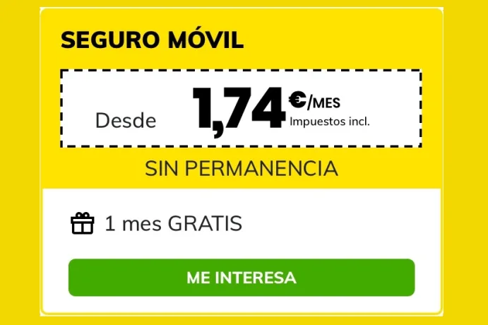 Seguro del movil Más Móvil Seguros