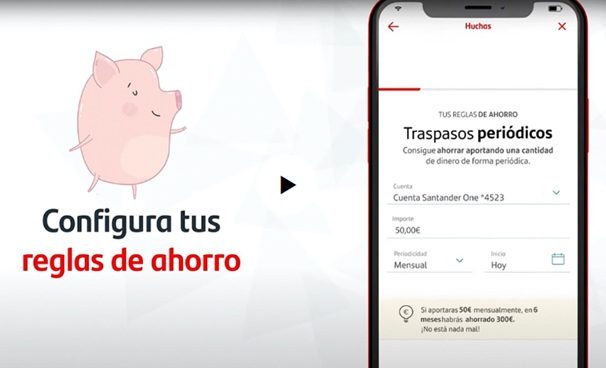 Hucha digital Santander